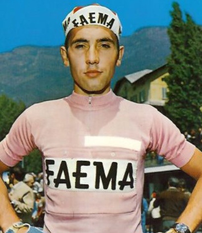 Eddy Merckx uno de los ciclistas que ha ganado más veces el Giro