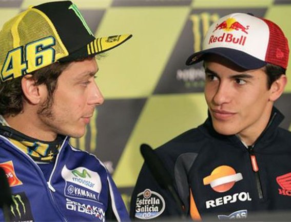 Rossi y Marquez