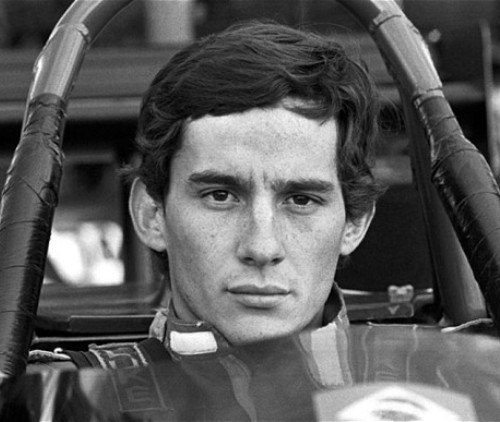 Ayrton Senna joven