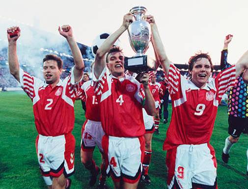 Dinamarca Campeona en 1992 