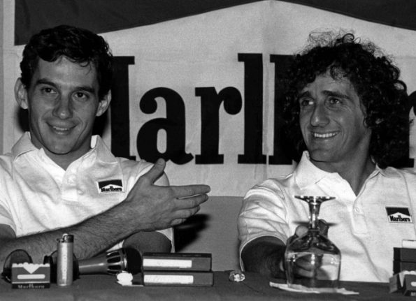 Prost y Senna
