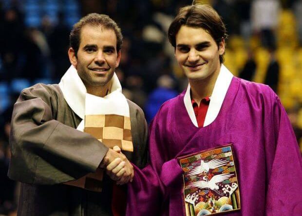 números 1 perfectos Sampras Federer
