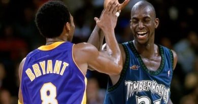 2007 Kobe Bryant y Kevin Garnett