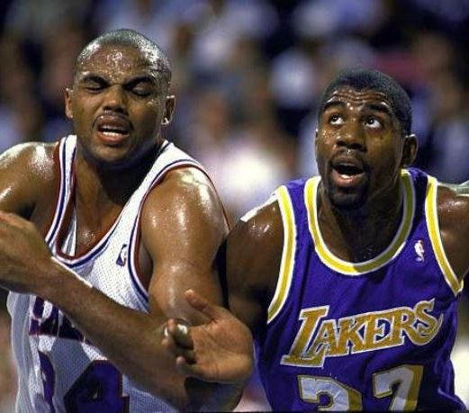 Barkley y Magic MVP de 1990